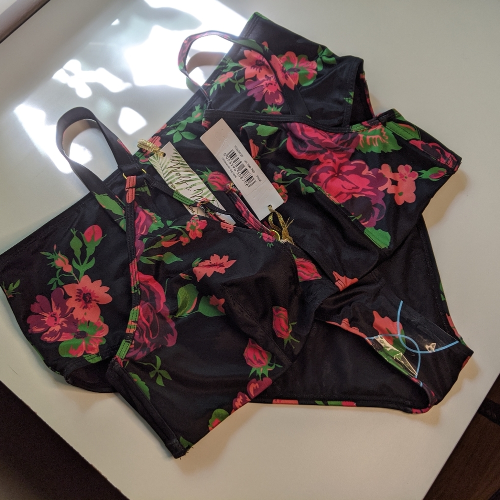 Floral Strappy bikini by Playful Promises